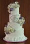 Elegantly Iced Wedding Cakes