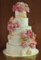 Elegantly Iced Wedding Cakes