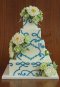 Elegantly Iced Wedding Cakes